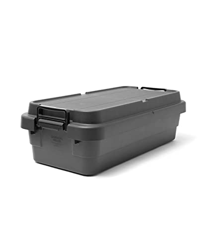 GORDON MILLER 車用 40L スタッキングトランクカーゴ 収納ボックス オーガナイザー ダークグレー 蓋付き 屋外 座れる 大容量 1680034 1枚目 画像