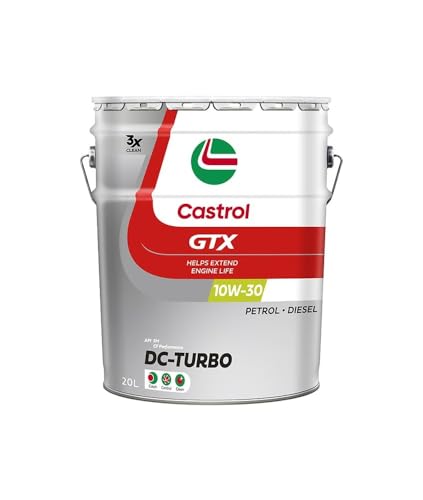 Castrol(カストロール) エンジンオイル GTX DC-TURBO 10W-30 API SM/CF Performance 20L 4輪ガソリン/ディーゼル車両用 1枚目 画像