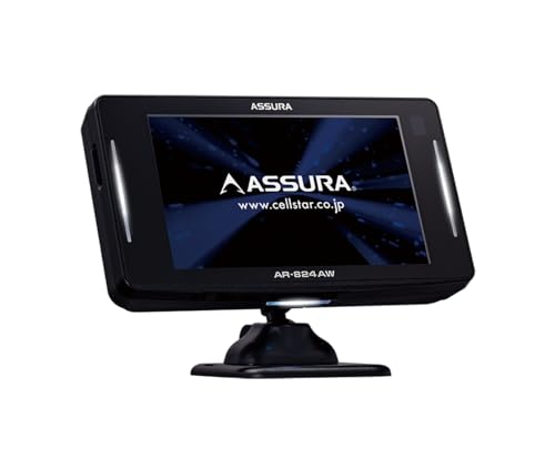 【セルスター】 レーザー光対応&GPSレーダー探知機 AR-824AW 一体型 MSSS対応 18バンド トリプルセンサー ゾーン30対応 OBDII対応 3.7インチ GPSデータ更新無料 ドライブレコーダーと相互通信 フレデリックスレンズVer.2 リモコン別売 日本製 3年保証 CELLSTAR 1枚目 画像