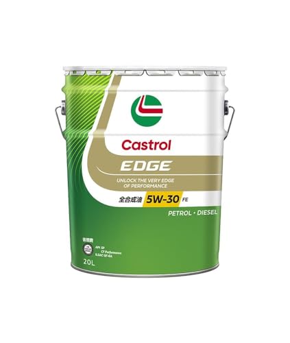 Castrol(カストロール) エンジンオイル EDGE 5W-30 API SP, GF-6A 20L 4輪ガソリン/ディーゼル車両用 全合成油 1枚目 画像