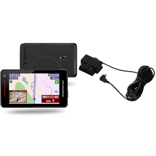 【Amazon.co.jp限定】 ユピテル(Yupiteru) レーザー&レーダー探知機 SUPER CAT WRA110 + OBDⅡアダプター OBD12-MⅢ 【OBDⅡアダプターセット】 1枚目 画像