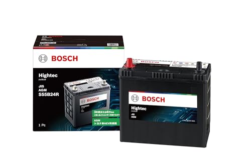 BOSCH (ボッシュ) 国産車バッテリー HT-S55B24R Hightec JIS AGM トヨタハイブリッド車対応 (HTHV-S50B24R 後継モデル) 1枚目 画像