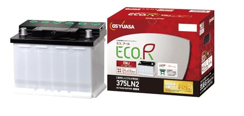 GSユアサ ENJ 375 LN2 ECO.R ENJ 国産車専用バッテリー GRテック液栓 GS YUASA ジーエスユアサ 最後 画像