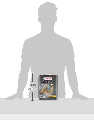 Castrol(カストロール) エンジンオイル GTX ULTRACLEAN 5W-30 API SP 4L 4輪ガソリン車専用 部分合成油 中間 画像