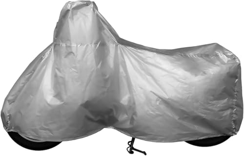 大阪繊維資材(Oss) INFIMO タフタバイクカバー 軽くて扱いやすい、シンプルカバー シルバー LLサイズ IMA91404 1枚目 画像