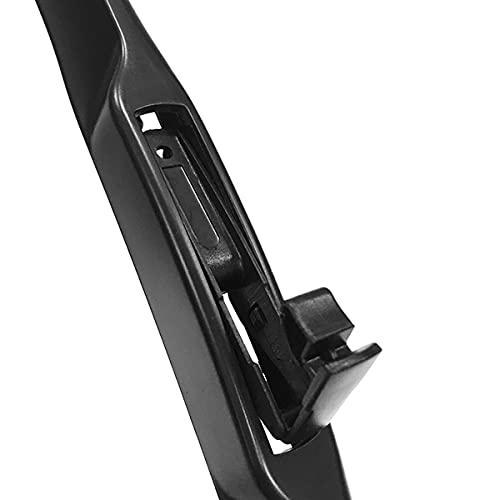 ハイエース対応 標準ボディ エアロワイパー 2本セット！ 500mm x 500mmセット！ グラファイト加工！ U字フック ワイパーブレード 中間 画像