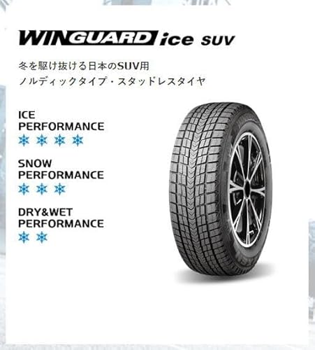 【スタッドレスタイヤ4本セット】 NEXEN(ネクセン) WINGUARD(ウインガード) ice SUV 225/60R17 103Q 最後 画像