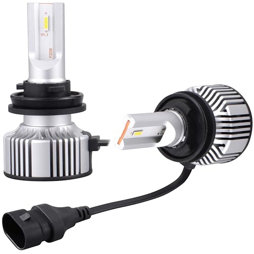 【Amazon.co.jp 限定】M's Basic by IPF ヘッドライト フォグランプ LED 車用 H8/11/16 5400lm 6000K ホワイト 12V24V兼用 2本入 新車検対応 ドライバーユニット一体型 冷却ファン内蔵 コンパクトサイズ 取付簡単 AMZ-HL001 1枚目 画像
