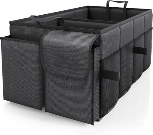 カー用品 トランク 折りたたみ 収納ボックス クルマ トランク カーストレージ 車 防水ラゲッジ収納ケース 耐荷重 車用品入れ収納箱 車内 仕切り整理整頓車しゅうのう 1枚目 画像