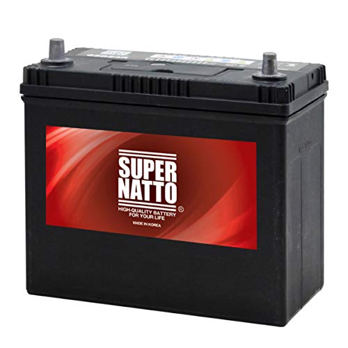 SUPER NATTO (スーパーナット)自動車用バッテリー(充電制御車対応) 65B24R (46B24R,50B24R,55B24R,58B24R,60B24R,65B24R,70B24R,75B24R互換) (長寿命・2年保証付き) 1枚目 画像
