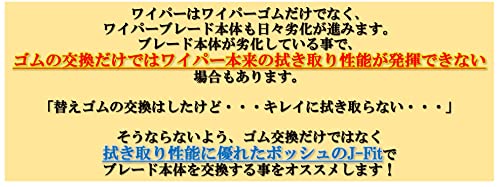 BOSCH(ボッシュ) 国産車用 オールシーズン対応 エアロツインJ-フィット運転席・助手席セットAJ65TL+AJ34TL 最後 画像