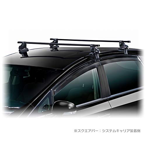 PIAA TERZO ベースキャリア スクエアバーセット 137cm (2本入り) EB6 中間 画像