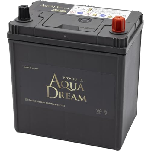 アクアドリーム 国産車 アイドリングストップ車対応バッテリー GOLD BATTERY GB M-55 (互換/M-42/M-44/M-55) メンテナンスフリータイプ AQUA DREAM 最後 画像