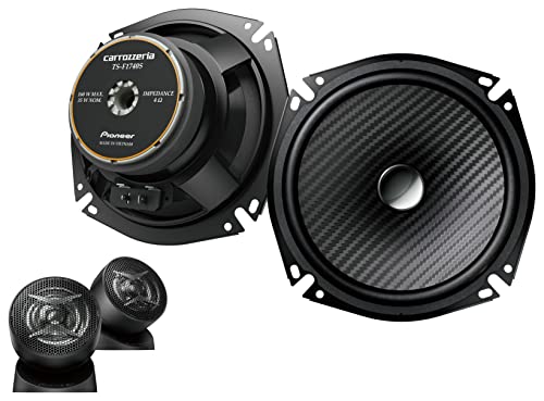 Pioneer スピーカー TS-F1740S-2 17cm カスタムフィット セパレート 2ウェイ ハイレゾ対応 カロッツェリア 画像1