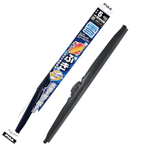 PIAA(ピア) ワイパー ブレード 雪用 400mm スーパーグラファイト グラファイトコーティングゴム 1本入 呼番5 WG40W 1枚目 画像