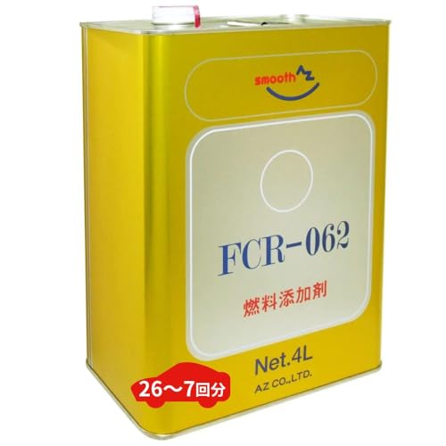 AZ(エーゼット) 燃料添加剤 4L FCR-062 ガソリン・ディーゼル添加剤 【自動車40から60Lの場合 約26～27回分】FP104 画像1