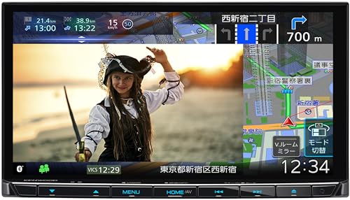 ケンウッド(KENWOOD) カーナビ 彩速高精細HDパネル 7インチ MDV-S711HD安心の日本生産日本製「音声操作に対応」 ブラック 1枚目 画像