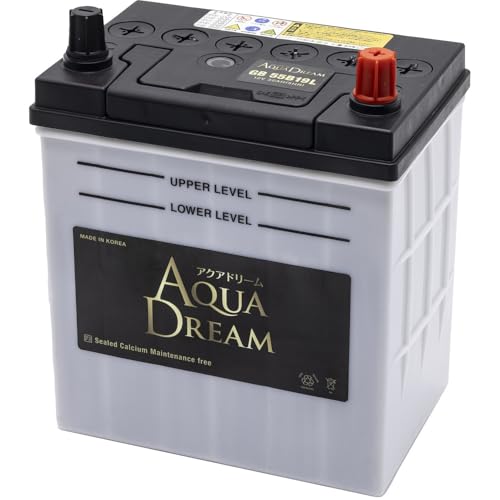 アクアドリーム 国産車 充電制御車対応バッテリー GOLD BATTERY GB 55B19L (互換/40/42/50/55B19L) メンテナンスフリータイプ AQUA DREAM 最後 画像