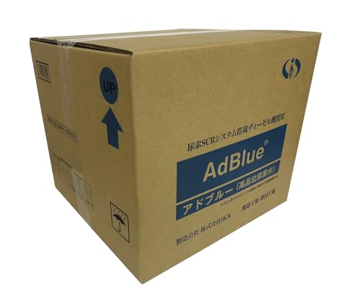 (20L*1箱、ノズル付き)AdBlue アドブルー 高品位尿素水, 20L, 株式会社IKA, インボイス制度登録済、国産、日本製(ノズル付き) 1枚目 画像