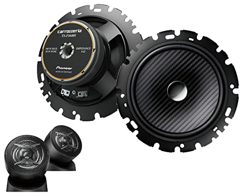 Pioneer スピーカー TS-F1640S-2 16cm カスタムフィット セパレート 2ウェイ ハイレゾ対応 カロッツェリア 1枚目 画像
