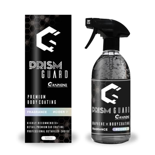 SPEEVAL Prism Guard Graphene グラフェン+SiO₂+カルナバロウ配合 コーティング 車 ボディ 強撥水 艶 トップコート 洗車 サイダーの香り 最大6ヶ月耐久 (500ml) 1枚目 画像