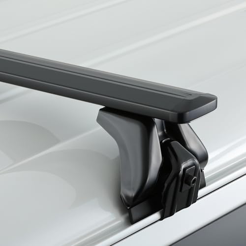 カーメイト(Carmate) inno(イノー) 車種別 エアロベースセット ドリップタイプ ハイエース H16.8~( H2##系 ) 標準ボディ 標準ルーフ/レジアスエース H16.8~R2.4( H2##系 )標準ボディ 標準ルーフ 専用 2本 ベースステー ベーシックステー 一体感 システムキャリア ルーフキャリア ベースキャリア XD202 中間 画像