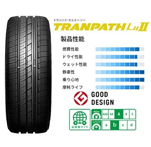 トーヨータイヤ (TOYO TIRES) 225/55R18 98V TRANPATH LuII 4本セット 中間 画像