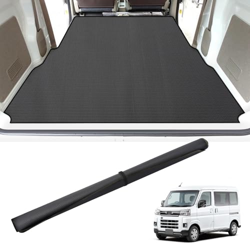 BUYFULL ハイゼットカーゴ マット 荷台 新型 ハイゼットカーゴ ピクシスバン サンバーバン 荷台マット 軽トラック ラゲッジマット 巻ける 防水 耐摩擦 耐汚れ 収納便利 (2021年12月~) 1枚目 画像