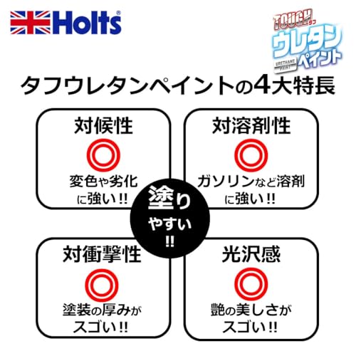 ホルツ ペイント塗料 ウレタンコート樹脂塗料 タフウレタン マットブラック 320ml MH11623 中間 画像