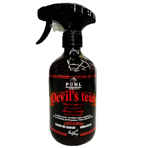 POML ぬぬふぁくとりー Devil's tear 悪魔的な膜厚セラミックコーティング! 簡単施工 コーティング剤 洗車 洗車用品 カー用品 ポムル デビルズティアー 500ml 1枚目 画像