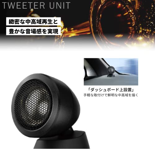 Pioneer スピーカー TS-C1630S-2 16cm カスタムフィット セパレート 2ウェイ ハイレゾ対応 カロッツェリア 中間 画像