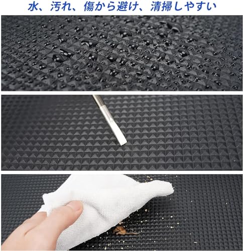 BUYFULL アトレー ラゲッジマット 荷台マット アトレー サンバーディアス 荷台マット 軽トラック 巻ける 収納便利 防水 耐摩擦 耐汚れ 型式S700V/S710V/S700B/S710B(2021年12月~) 中間 画像
