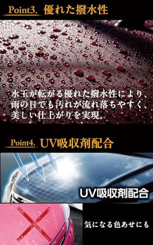 プロスタッフ(Prostaff) 洗車用品 ガラス系ボディーコーティング剤 新CCウォーターゴールド プレミア 160ml S202 中間 画像