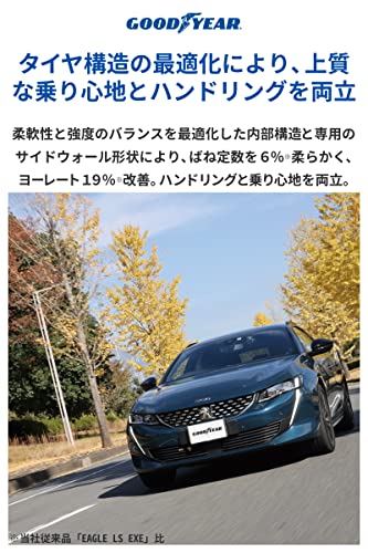 グッドイヤー(GOODYEAR) サマー 195/60R17 90V EfficientGrip Comfort タイヤのみ・ホイールなし 4本セット 05603735 中間 画像