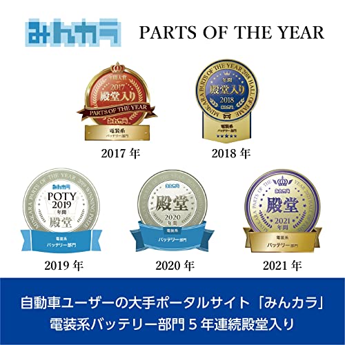 パナソニック(Panasonic) 国産車バッテリー カオス N-Q105/A4 CAOS アイドリングストップ車用 安心サポート付き 中間 画像