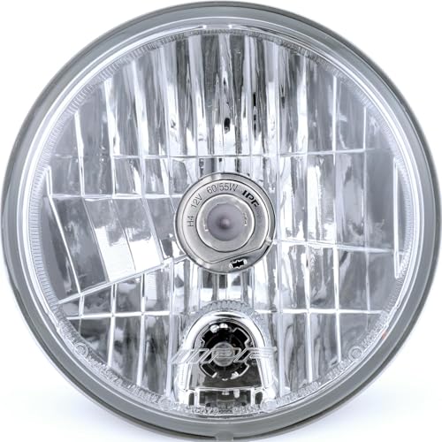 IPF ヘッドライト ASSY ハロゲン H4 丸形 2灯式 マルチリフレクター ポジション付き 純正採用品 HL-41 1枚目 画像