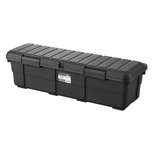 アイリスオーヤマ ハードケース 幅130cm 軽トラック荷台にぴったり カートランク 130L 固定ベルト付 CK-130 チャコールグレー 1枚目 画像