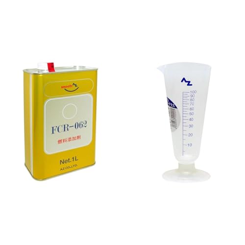 【セット買い】AZ(エーゼット) 燃料添加剤 1L FCR-062 ガソリン添加剤 ディーゼル添加剤 【自動車40から60Lの場合 約6~7回分】FP101 + AZ(エーゼット) メートルグラス 100ml B100 1枚目 画像