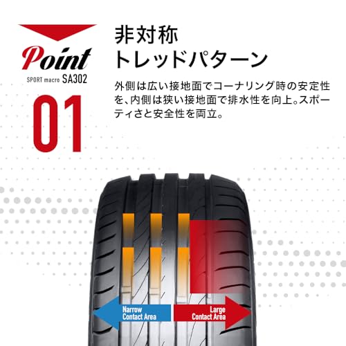 ワンリ(WANLI) 235/50R18 101W サマータイヤ SA302 4本セット 中間 画像