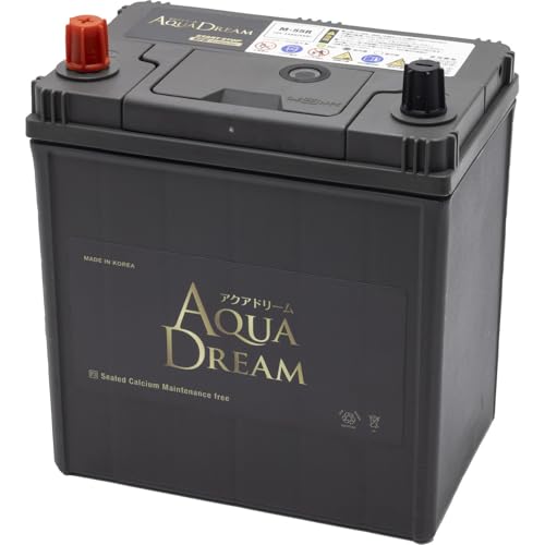 アクアドリーム 国産車 アイドリングストップ車対応バッテリー GOLD BATTERY GB M-55R (互換/M-42R/M-44R/M-55R) メンテナンスフリータイプ AQUA DREAM 最後 画像