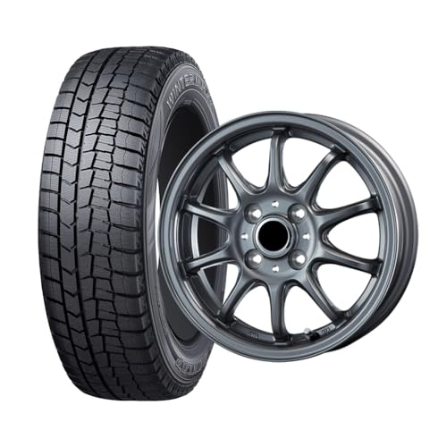 ダンロップ(DUNLOP)【スタッドレスタイヤ・ホイール4本セット】155/65R14 75Q WINTER MAXX 02 & 14×4.5J PCD100/4H +45 ZT10 画像1