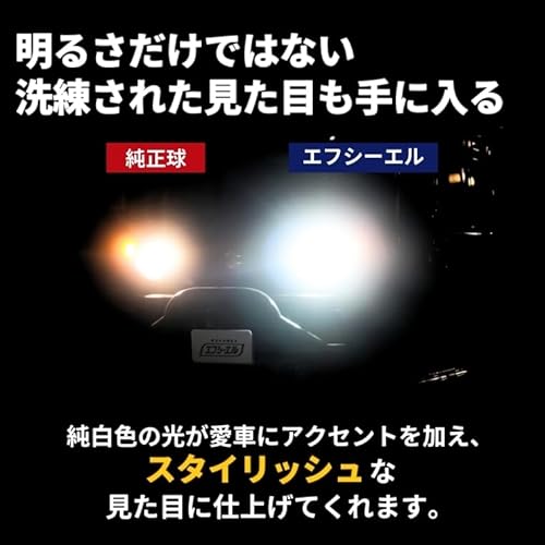 fcl.(エフシーエル) ハイエース 200系 8型 7型 新型 H4 led ヘッドライト hi/lo 切り替え ホワイト 白 ledバルブ 12V 車検対応 静音 左右分2個入り 車専用 中間 画像
