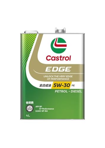 Castrol(カストロール) エンジンオイル EDGE 5W-30 API SP 4L 4輪ガソリン/ディーゼル車両用 全合成油 1枚目 画像