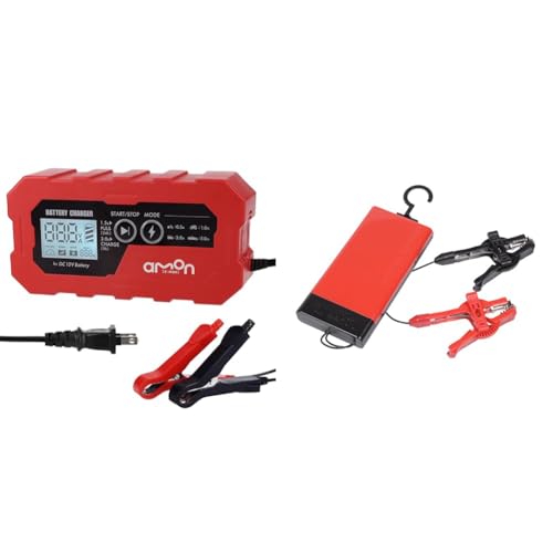 【セット買い】エーモン(amon) Amazon.co.jp限定 バッテリーチャージャー 4869 + Amazon.co.jp限定 メモリーバックアップ 4977 1枚目 画像