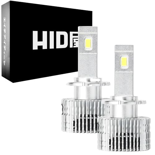 HID屋 D4S 20200cd(カンデラ) LED ヘッドライト 爆光 6500k ホワイト 車検対応 加工不要 純正HIDを簡単LED化 Dシリーズ 2本1セット 画像1