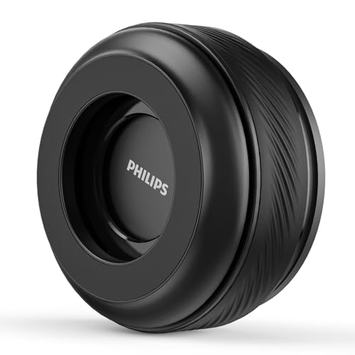 Philips (フィリップス) 車載スマホホルダー ナノゲル吸盤 マグネット超強力吸着 magsafeホルダー 180°調節 360°回転 吸盤ロックダイヤル 携帯ホルダー 折りたたみ式 片手操作 車用ホルダー ほとんどのスマホ対応 DLK4132B 画像1