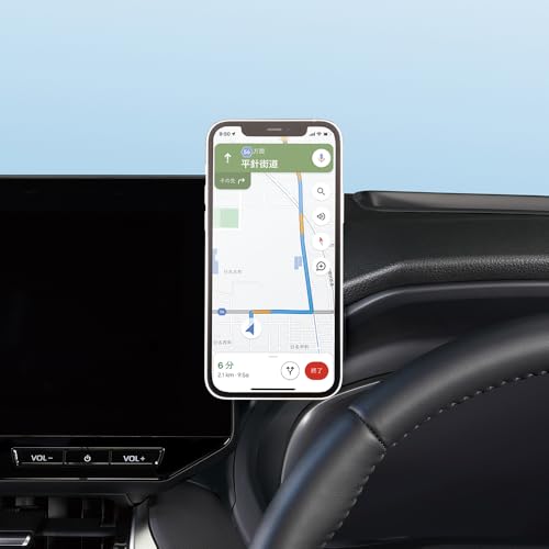 槌屋ヤック(Tsuchiya Yac) 車種専用品 トヨタ 80系 ハリアー専用 ワイヤレスチャージ マグホルダー SY-HR19 中間 画像