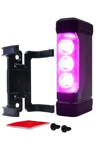 【販売ルート限定品】エーモン(amon) 第2世代パープルセーバー 専用ホルダー付 高速道路での緊急停車時 三角表示板の代わりに 道路交通法施行規則適合品 土屋圭市氏推奨 4865 1枚目 画像