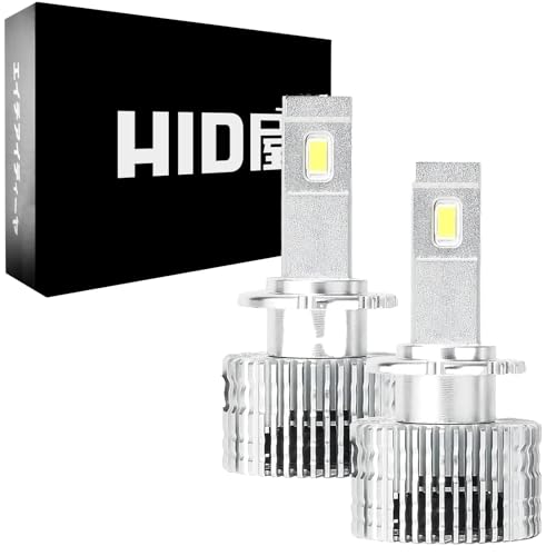 HID屋 D4S 20200cd(カンデラ) アルファード、ヴェルファイア LED ヘッドライト 爆光 6500k ホワイト 車検対応 加工不要 純正HIDを簡単LED化 ドライバー内蔵式 光軸調整可能 Dシリーズ 2本1セット 画像1