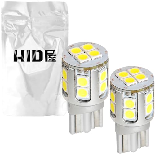 HID屋 T10 1930lx(ルクス) LED ポジションランプ ナンバー灯 ルームランプ ドア下ランプ トランクルーム 爆光 ホワイト 6500k 2個セット 画像1